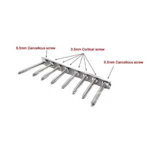 Placa DCP pequeña con tornillo cortical de 35 mm, 50 piezas, instrumentos ortopédicos veterinarios - Product Image 2