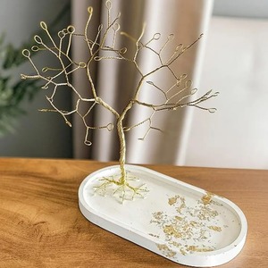 Porte-bijoux en forme d'arbre artistique support pour bagues colliers boucles d'oreilles bel affichage pour chambre et dressing - Product Image 1