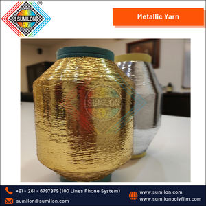 Vente en gros de fils métalliques/polyester de type M tissage à faible torsion pour le tricot et la couture Top Notch pour les professionnels - Product Image 4