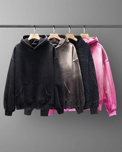 เสื้อฮู้ดดี้ผู้ชายดีไซน์ล่าสุด ผลิตตามสั่ง ผ้าฝ้ายฟลีซ 100% สไตล์สตรีท ลายเรียบ สีสันตามสั่ง ขายดีจากปากีสถาน สำหรับฤดูหนาว! - Product Image 4