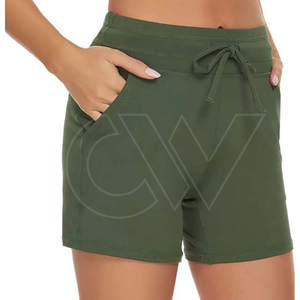 Vêtements de sport Shorts femmes Fitness vêtements taille haute course Gym Yoga Shorts coupe ample respirant vêtements d'entraînement court dames - Product Image 5