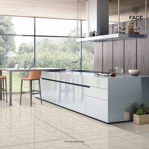 Découvrez une large gamme de designs en Inde : collections de carreaux en porcelaine 600x600 mm, présentant nos dernières créations d'exportation, de superbes carreaux imitation marbre. - Product Image 1