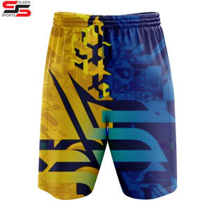 Offre Spéciale Design personnalisé High Street Short de basket-ball en maille respirant anti-rides à séchage rapide pour hommes - Product Image 2