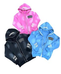 Sweat-shirts pour hommes tendance Sunfade Winter, effet délavé, manches longues, confortables, en tissu polaire polyester/coton de haute qualité - Product Image 6