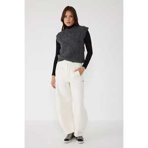 Suéter de Punto sin Mangas con Patrón Geométrico - Product Image 2