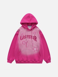 Sweat à capuche respirant TRENDY pour l'hiver Mélange confortable de polyester/coton brodé et perlé Design imprimé numérique - Product Image 2