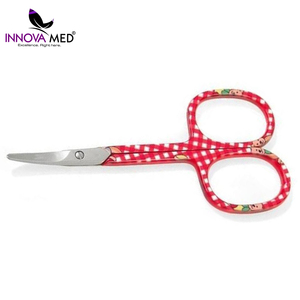 INNOVAMED INSTRUMENTS Tijeras Profesionales de Acero Inoxidable para Uñas de Bebé, Punta Redonda y Afilada, para Diestros, Herramienta de Precisión para el Cuidado de las Uñas - Product Image 2