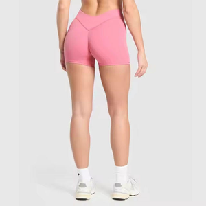 Short léger taille haute pour femme Silhouette respirante coupe régulière pour les journées d'été ou de bureau élégantes - Product Image 2