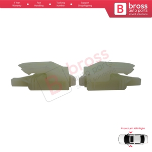 Clips de reparación de regulador de ventana BWR5220 delantero izquierdo o derecho 51337140587 51337140588 para piezas de automóvil E90 91 E87 Bross fabricadas en Turquía - Product Image 3