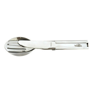 Set di posate da campeggio Wallis in acciaio inossidabile modello K900660 Durezza 48-52 - Product Image 4