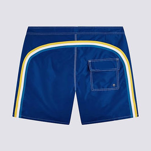 กางเกงขาสั้นออกกำลังกายวิ่งสำหรับผู้ชาย ผ้าแคนวาสคอตตอน 100% ระบายอากาศ กันลม แห้งเร็ว 2-in-1 เป็นมิตรกับสิ่งแวดล้อม มีกระเป๋าด้านใน - Product Image 5