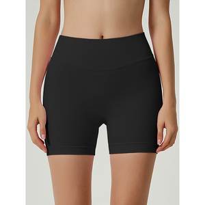 Short taille haute à séchage rapide pour femme avec technologie extensible dans les 4 sens pour les activités quotidiennes et sportives - Product Image 4