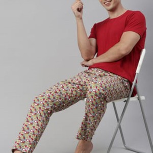 Algodón Hombres Ropa de Casa Moda Tamaño completo Diseño de lujo Hombres personalizados Pijamas Ropa de dormir Conjunto Fabricante - Product Image 6