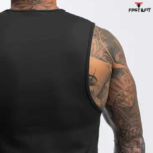 Mejor Diseño Personalizado Profesional Popular Gimnasio Entrenamiento Sin Mangas Ropa Deportiva Casual Material de Algodón Transpirable - Product Image 6