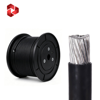 Câble aérien en aluminium ABC 35mm² 70mm² isolé XLPE pour la distribution d'énergie aérienne