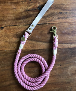 Rope Dog <b>Leash</b> | Dog <b>Leash</b> | Cotton Rope <b>Leash</b> Accessory Customized Colored Cotton Rope Handmade Dog <b>Leash</b> <b>Pet</b> <b>Leash</b> Set - Product Image 2