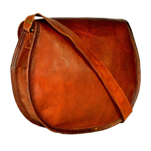 Sac à bandoulière unisexe en cuir véritable de fabrication artisanale, grand sac à bandoulière en cuir de chèvre, sac à main, sac à bandoulière imperméable de luxe - Product Image 4