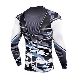 Camisas de compresión de último diseño del fabricante pakistaní, camisas de compresión de poliéster para hombre - Product Image 2