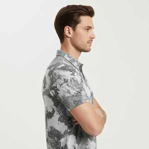 Camiseta de Golf de Manga Corta de Poliéster de Alta Calidad, Sublimada, Transpirable y de Secado Rápido para Uso Diario Urbano y Golf - Product Image 5