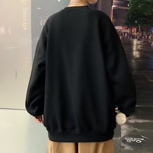 Sweats à capuche pour hommes et femmes Basic Solid Color Loose Warm Thick Blank Custom Blank Hoodie - Product Image 5