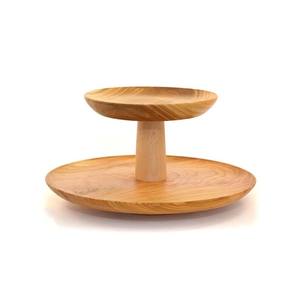 Exhibidor de Postres de Madera Artesanal de 2 Niveles, Elegante y Resistente para Pasteles, Cupcakes y Repostería, Ideal para Decoración de Cocina y Mesa - Product Image 3