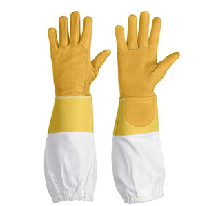 Guante de apicultura de cuero duradero, suministros de apicultura, herramientas de apicultura de paquistaní - Product Image 4