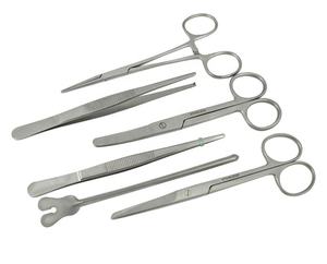 Kits de dissection manuelle de 8 pièces pour étudiants en médecine Kit de dissection d'anatomie grenouille insecte biologie Couteaux d'instruments chirurgicaux de base - Product Image 4