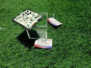 Caja de regalo decorativa de acrílico transparente opulenta, parte superior con Incrustaciones de nácar pulida, Ideal para Ramadán Eid y eventos de lujo - Product Image 6