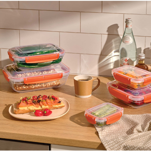 Durable Multi-Size Plastic <b>Storage</b> Containers for Home and Office Organization for <b>Kitchen</b> and Food Use - Product Image 1