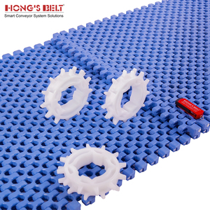 Hongsbelt HS-500B-HD nhựa Modular vành đai cho xoắn ốc băng tải | cấp thực phẩm Baking băng tải vành đai - Product Image 3