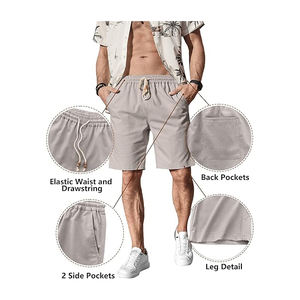 Pantalones cortos de playa ligeros para hombres con pantalones cortos de playa para hombres de alta calidad y de primera calidad - Product Image 5