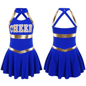 Tenues de cheerleading haut de gamme pour adultes, pour équipes et compétitions, avec logos et couleurs personnalisés, hauts et shorts pour la vente en gros - Product Image 1