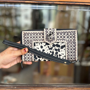 กระเป๋าคลัทช์หนังวัวแท้รุ่นใหม่มีสไตล์แบบตะวันตกกระเป๋าถือดีไซน์สำหรับผู้หญิงกระเป๋าสตางค์หนังเครื่องมือพิเศษขายดี - Product Image 1