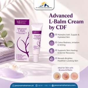 Crema Facial Avanzada L-Balm y Bálsamo para el Cuidado de la Barrera Cutánea, Crema Hidratante Facial 15 g - Product Image 2