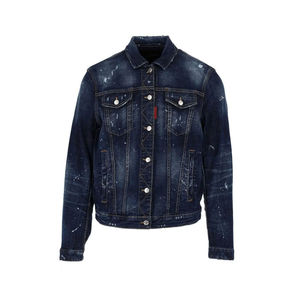Veste en jean pour homme en coton 100% avec logo personnalisé, design personnalisé, nouvelle mode d'hiver - Product Image 5