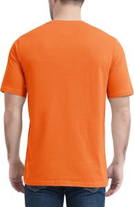 Camisetas de hombre 100% algodón logotipo personalizado diseño calidad cuello redondo Oversize Drop Shoulder Streetwear camiseta en blanco para hombres - Product Image 4