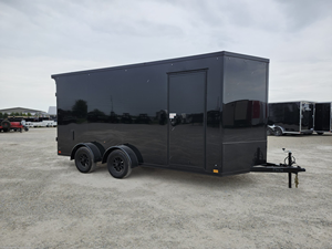 Nouveaux remorques Cross Trailers 2027 7 x 16 TA Cargo fermé / 84 pouces / LIGHTLID / .080 / COMPLETLEMENT ÉQUIPE - Product Image 4