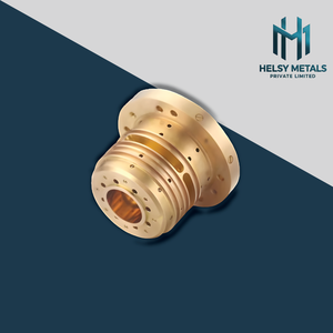 Composant rotatif en laiton professionnel avec interfaces à tolérances strictes et trous percés avec précision pour les systèmes mécaniques OEM - Product Image 4