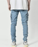 Dernier Design Jean Pantalon Homme 2023, Logo Personnalisé Vêtements Jean pour Homme, Jean Pantalon OEM
