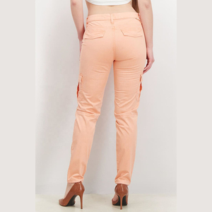 KATBROS INDUSTRY Pantalon cargo décontracté pour femme, hiver, qualité supérieure, best-seller, impression de logo personnalisé, taille élastique, tissu extensible - Product Image 4