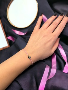 DAFNI BIG PAZAR สร้อยข้อมือลูกปัดโบฮีเมียนทำมือ หินธรรมชาติ โลหะผสมอัญมณี ฝังไมโคร ของขวัญสำหรับทุกเพศในวันแม่ - Product Image 5