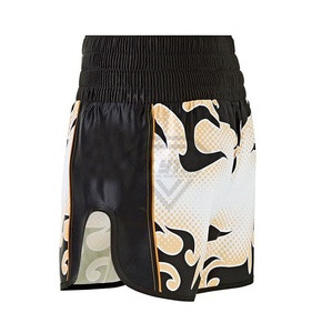 กางเกงมวยไทยคุณภาพดี สีตามสั่ง สำหรับฝึกซ้อม ฟิตเนส ต่อสู้ MMA มวยไทย คิกบ็อกซิ่ง - Product Image 6