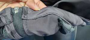 Veste d'hiver coupe-vent et résistante à l'eau pour homme, manteau de couette en coton rembourré de couleur unie avec col montant, style bouffant matelassé en polaire - Product Image 5