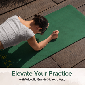 Esterilla de yoga ecológica verde botella antideslizante y acolchada para mayor comodidad - Product Image 6