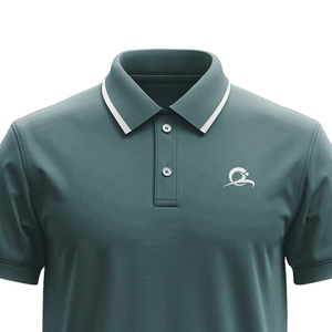 Chemise à col élégante pour homme en toile unie de qualité supérieure, coupe moderne, respirante, vêtement décontracté ODM - Product Image 5