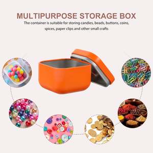 Merveilleux bocaux à bougies enduits de poudre pots de fabrication de bougies avec couvercles parfaits pour la décoration intérieure salon café vaisselle utiliser des bocaux - Product Image 3