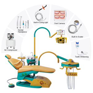 Fauteuil dentaire pédiatrique électrique réglable pour enfants, pour usage en clinique dentaire - Product Image 1