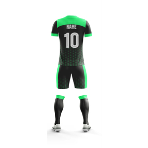 Tenue de football unisexe personnalisée avec logo, nouveau style, maillots de football par sublimation, respirants, séchage rapide, ensembles spécifiques au club - Product Image 2