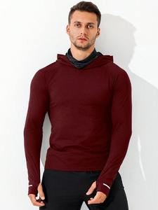 Sweat-shirt de sport ajusté pour homme, vêtements d'entraînement physique, conçu pour l'entraînement et la musculation - Product Image 6