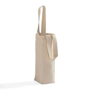 กระเป๋าผ้าแคนวาสใส่ไวน์แบบใช้ซ้ำได้ใบเดียว - Product Image 2
